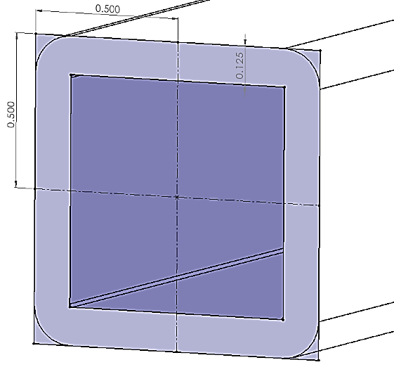 Tube-structure crippling calculation geometry/reference image.
