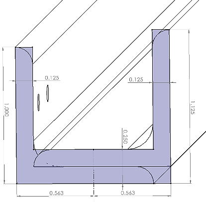 Attachment-angle crippling calculation geometry/reference image.