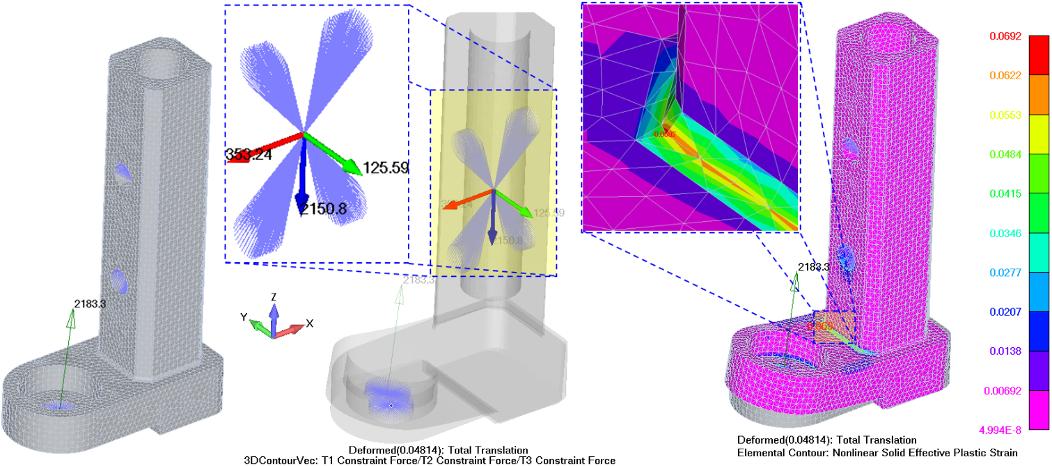 Technical structural-analysis visual.