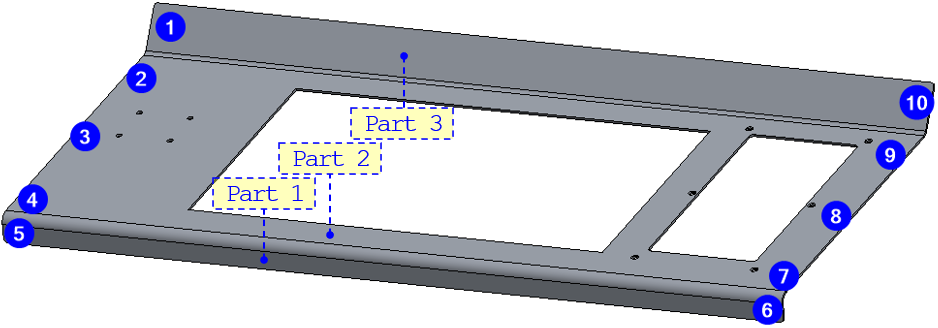 Technical structural-analysis visual.